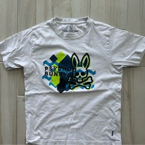Boys Psycho Bunny graphic tshirt sz L 14/16